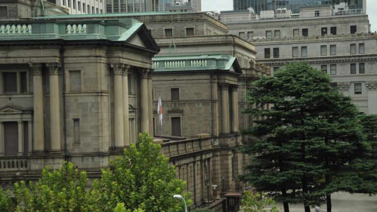 首都高から見た日本銀行本店